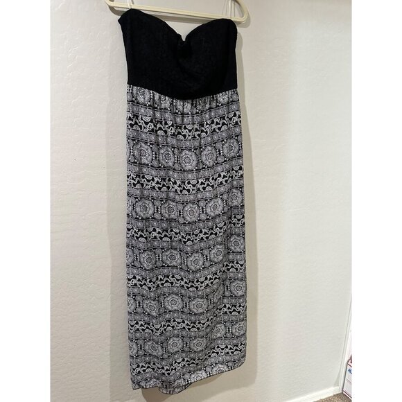 NOBO Women's Lace Top print maxi dress Plus size XXL (19) NWT - Picture 1 of 8